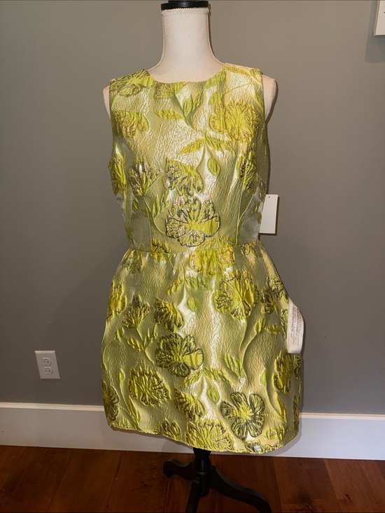 Dress the Population Dresses & Skirts - Dress the population party special occasion dress NWT metallic green floral